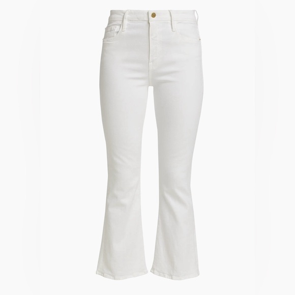Frame Le Crop Stretch Mini Boot-Cut Jeans Womens Size 28